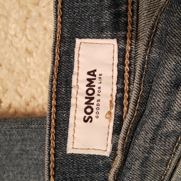 DONATED Men's Sonoma Relaxed Light Blue Jeans, W 36, L 34 - Picture 2 of 6